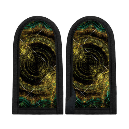 Steampunk Fractal Print Skillet Handle Cover