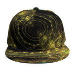 Steampunk Fractal Print Snapback Cap