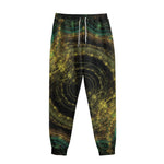 Steampunk Fractal Print Sweatpants