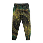 Steampunk Fractal Print Sweatpants