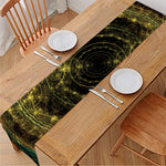 Steampunk Fractal Print Table Runner