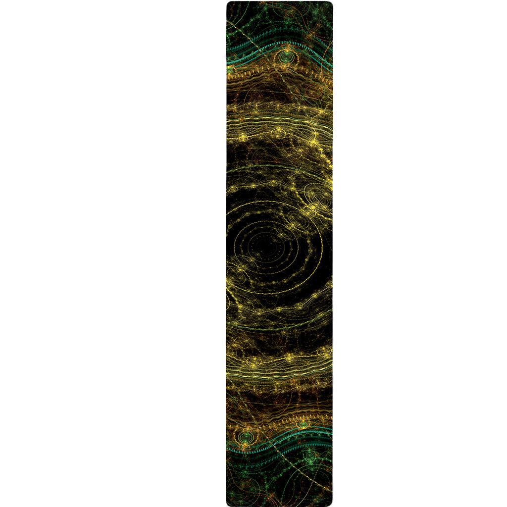 Steampunk Fractal Print Table Runner