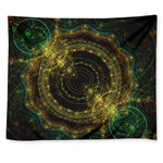 Steampunk Fractal Print Tapestry
