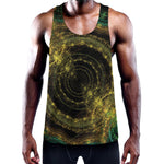 Steampunk Fractal Print Training Tank Top
