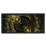 Steampunk Fractal Print Trifold Wallet