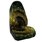 Steampunk Fractal Print Waterproof Car Seat Cover