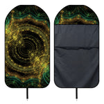 Steampunk Fractal Print Waterproof Car Seat Cover