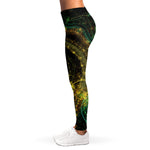 Steampunk Fractal Print Women's Leggings