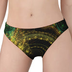 Steampunk Fractal Print Women's Panties