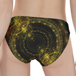 Steampunk Fractal Print Women's Panties
