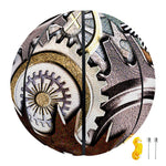 Steampunk Gears And Cogs Print Basketball