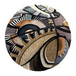 Steampunk Gears And Cogs Print Basketball