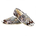 Steampunk Gears And Cogs Print Casual Shoes