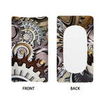 Steampunk Gears And Cogs Print Changing Pad Cover