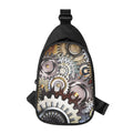 Steampunk Gears And Cogs Print Sling Bag