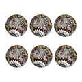 Steampunk Gears And Cogs Print Coaster Set