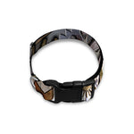 Steampunk Gears And Cogs Print Dog Collar