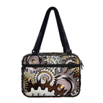 Steampunk Gears And Cogs Print Double Strap Bible Bag