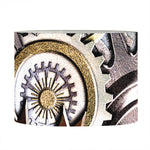 Steampunk Gears And Cogs Print Drum Lamp Shade