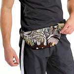 Steampunk Gears And Cogs Print Fanny Pack