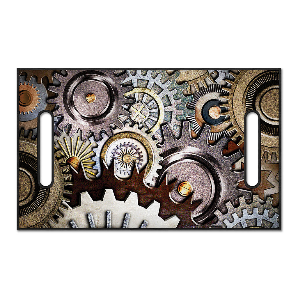 Steampunk Gears And Cogs Print Golf Cart Seat Cover
