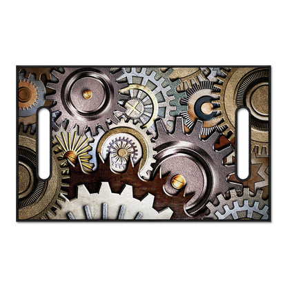 Steampunk Gears And Cogs Print Golf Cart Seat Cover