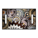 Steampunk Gears And Cogs Print Golf Cart Seat Cover