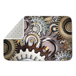 Steampunk Gears And Cogs Print Indoor Door Mat