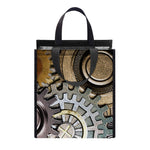Steampunk Gears And Cogs Print Insulated Lunch Tote