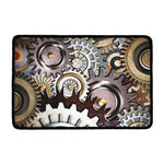 Steampunk Gears And Cogs Print Kitchen Mat