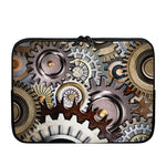 Steampunk Gears And Cogs Print Laptop Sleeve