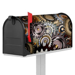 Steampunk Gears And Cogs Print Mailbox Cover