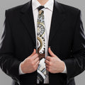 Steampunk Gears And Cogs Print Necktie
