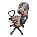 Steampunk Gears And Cogs Print Office Chair Cover