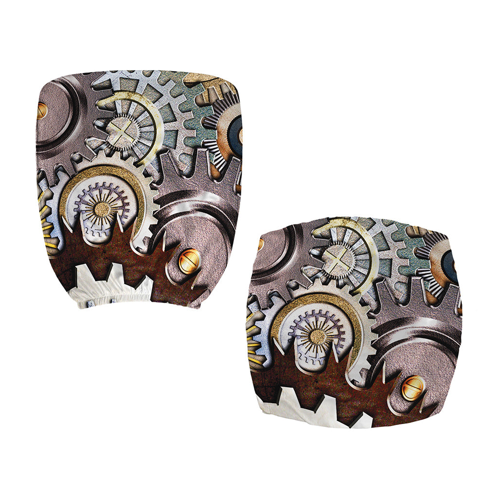 Steampunk Gears And Cogs Print Office Chair Cover