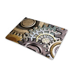 Steampunk Gears And Cogs Print Pet Cooling Mat Cover