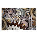 Steampunk Gears And Cogs Print Placemat