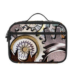 Steampunk Gears And Cogs Print Portable Lunch Bag