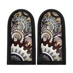 Steampunk Gears And Cogs Print Skillet Handle Cover