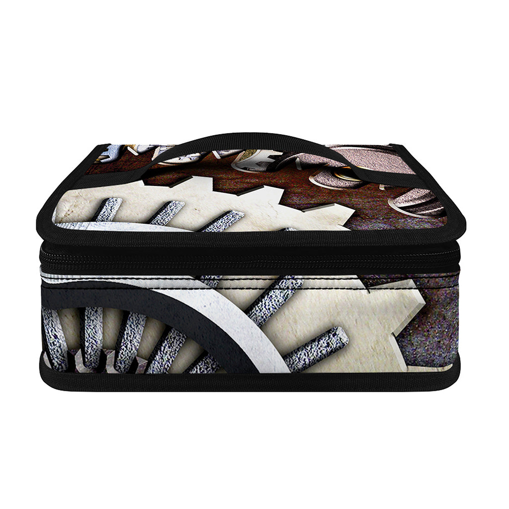 Steampunk Gears And Cogs Print Small Lunch Bag