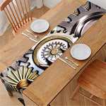 Steampunk Gears And Cogs Print Table Runner