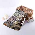 Steampunk Gears And Cogs Print Towel