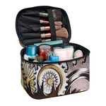 Steampunk Gears And Cogs Print Travel Makeup Bag