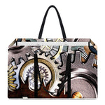 Steampunk Gears And Cogs Print Utility Tote Bag