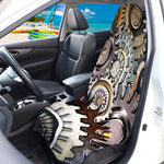 Steampunk Gears And Cogs Print Waterproof Car Seat Cover
