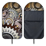 Steampunk Gears And Cogs Print Waterproof Car Seat Cover
