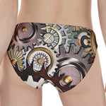 Steampunk Gears And Cogs Print Women's Panties
