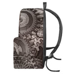 Steampunk Metal Gears Print Backpack