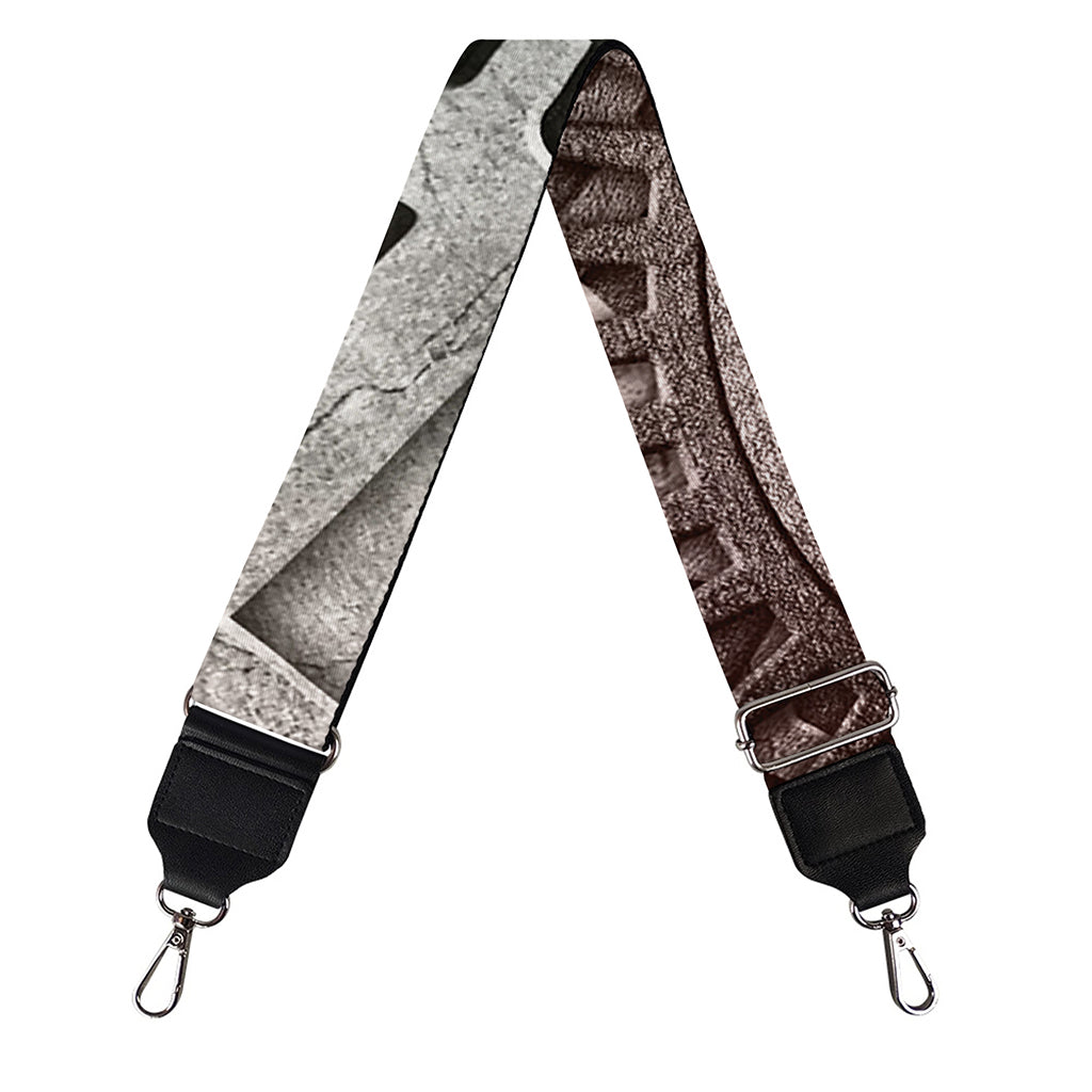 Steampunk Metal Gears Print Bag Strap