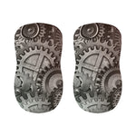 Steampunk Metal Gears Print Bar Stool Covers